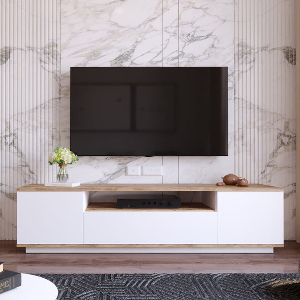 Mobile TV con 3 ante Future FR7-AW Grande Bianco