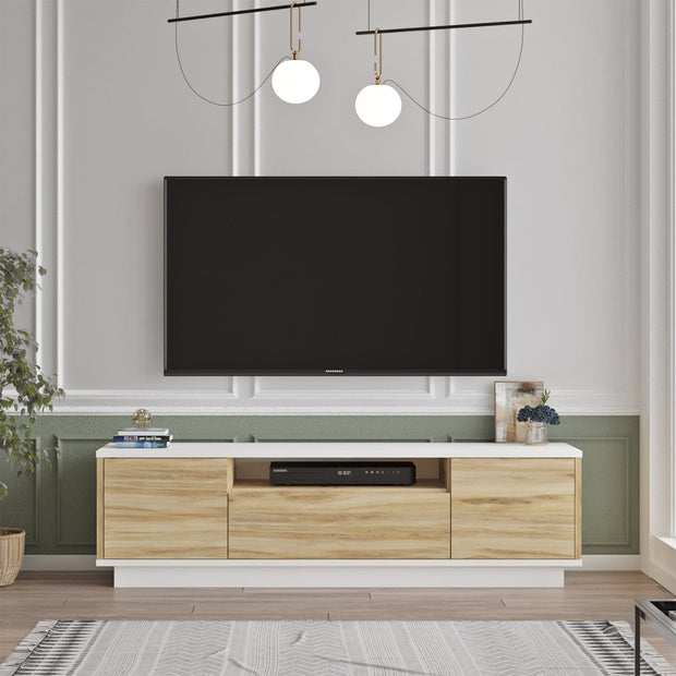 Mobile TV con 3 ante Luvio LV4-WK Bianco