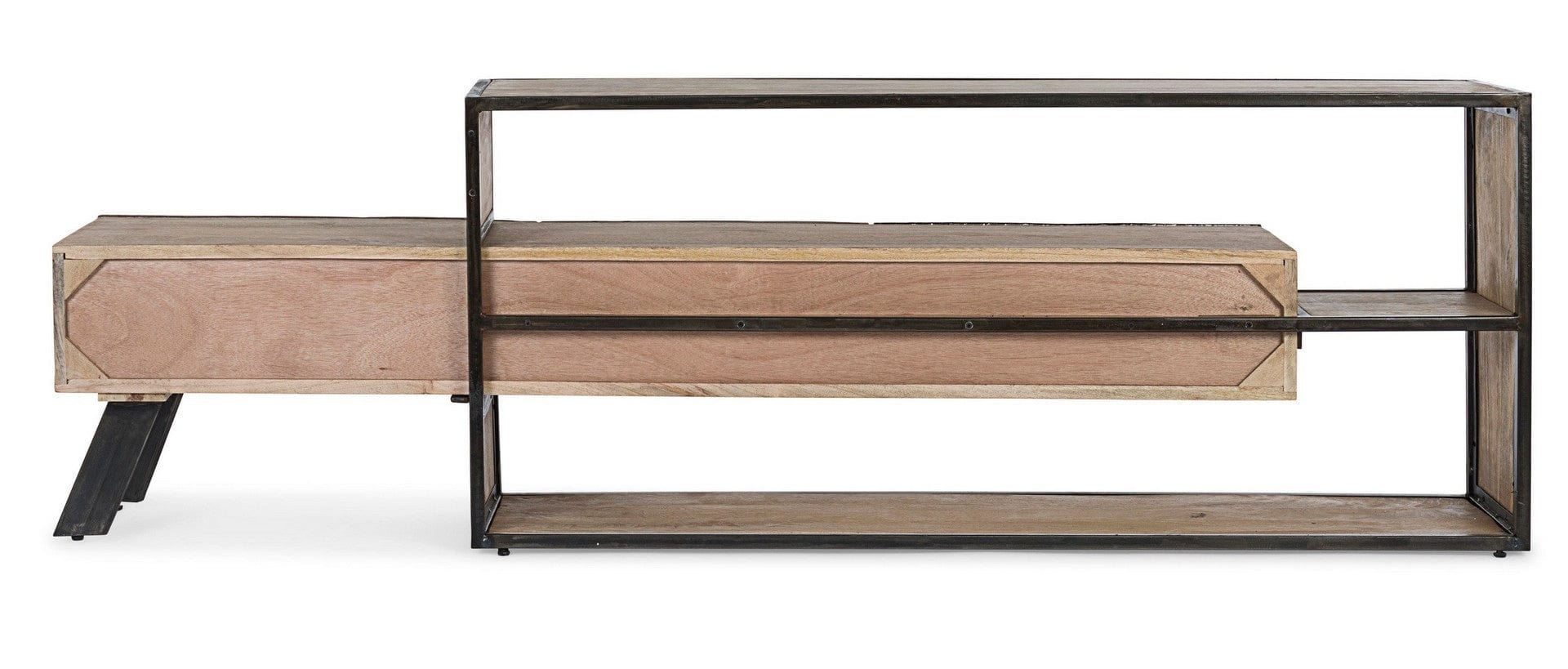 Bizzotto Mobile TV con 3 cassetti Manchester Naturale