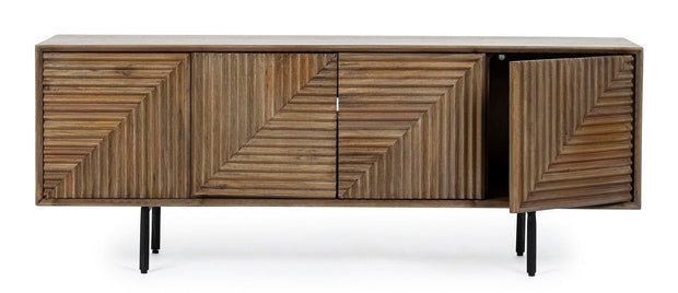 Bizzotto Mobile TV con 4 ante Darsey Naturale