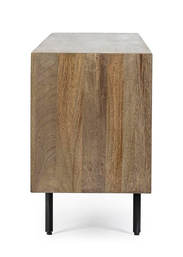 Bizzotto Mobile TV con 4 ante Darsey Naturale