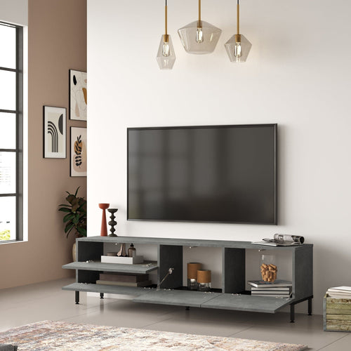 Mobile TV con 4 ante Luvio LV6-RL Grigio (1)