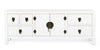 Bizzotto Mobile TV con 5 cassetti e 2 ante Pechino Bianco