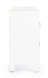 Bizzotto Mobile TV con 5 cassetti e 2 ante Pechino Bianco
