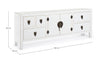 Bizzotto Mobile TV con 5 cassetti e 2 ante Pechino Bianco