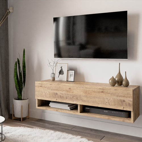 Mobile TV sospeso con 1 anta Future FR13-A Naturale (1)