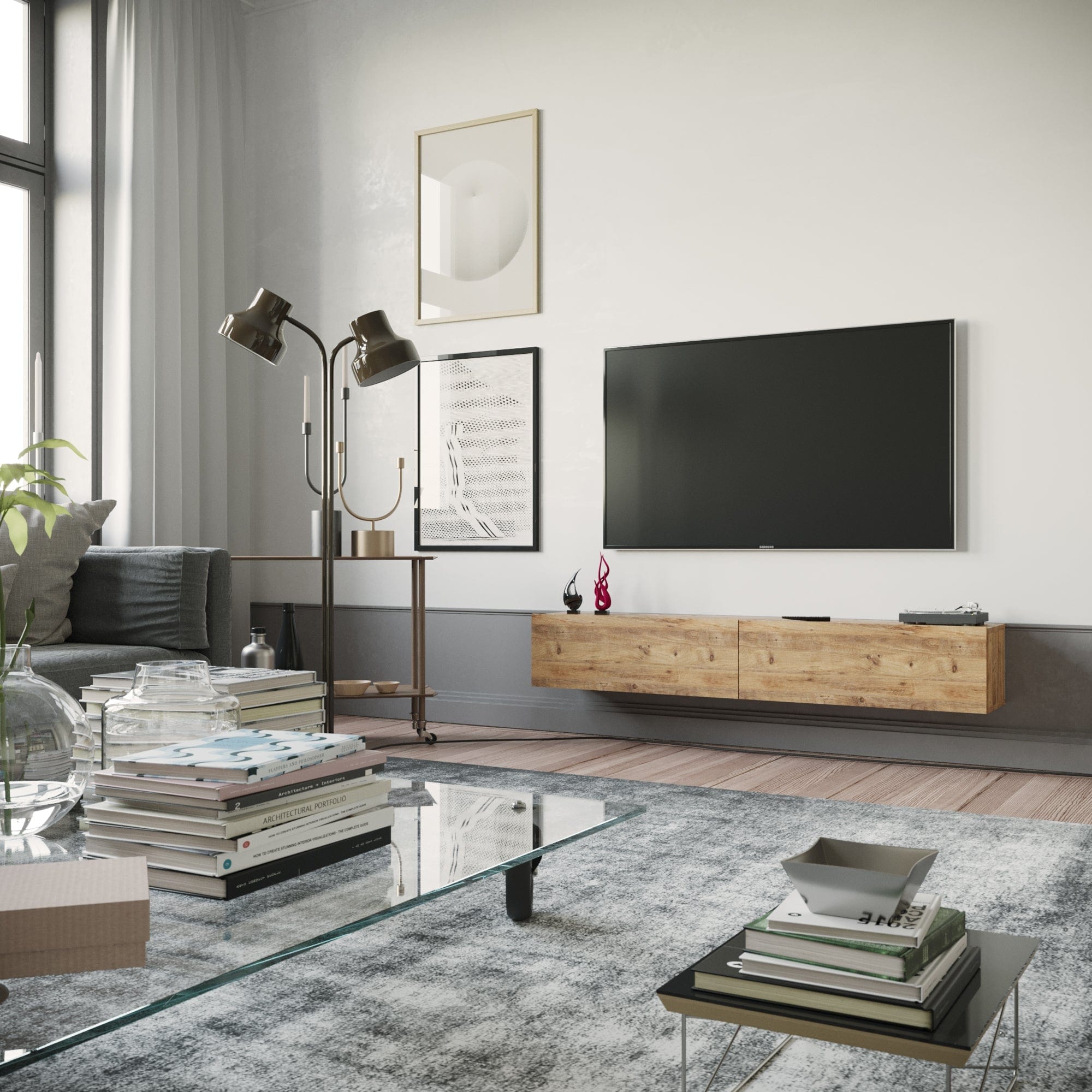 Mobile TV sospeso con 2 ante Future FR8-A Grande Naturale (3)