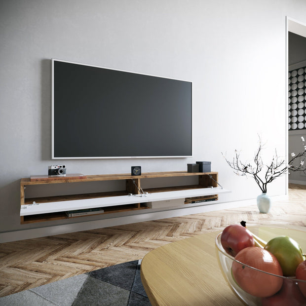 Mobile TV sospeso con 2 ante Future FR9-AW Grande Bianco (2)