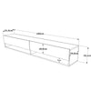 Mobile TV sospeso con 2 ante Future FR9-AW Grande Bianco (4)