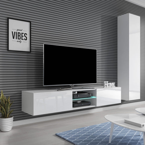 Halmar Mobile TV sospeso con 2 ante Livius RTV-180W Bianco