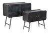 Mobiletto Iron School Coppia cm 88x38x78 - cm 70,5x30x58,5 (1)