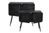 Mobiletto Iron School Coppia cm 88x38x78 - cm 70,5x30x58,5 (3)