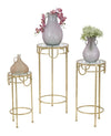 P/Telefono Gold Set 3 Pz cm Ø 33x70-28x60-23x50 (3)
