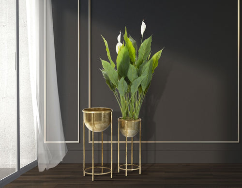 P/Vasi Glam Coppia cm Ø 27x62-21,5x52