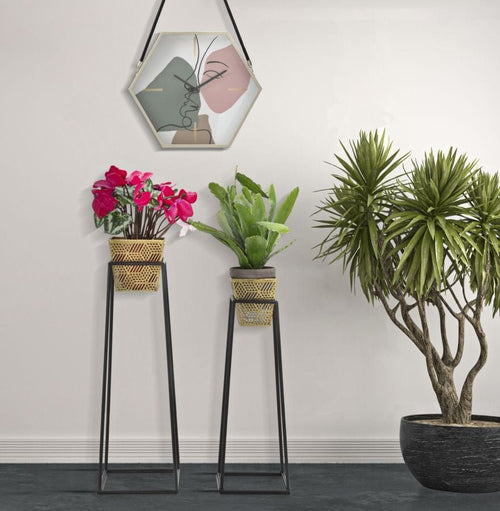 P/Vasi Square Coppia cm Ø 23x70-20x60 (1)