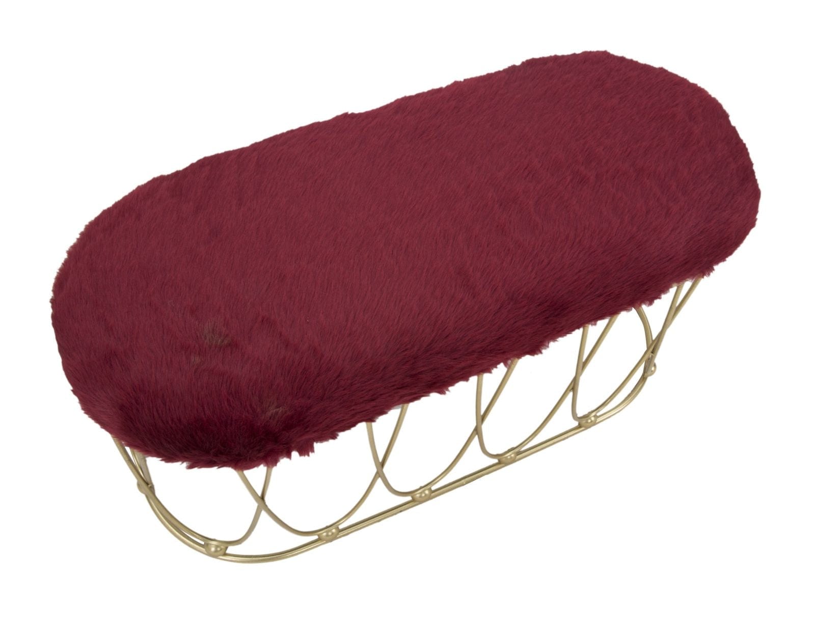 Panca Amelie Bordeaux cm 91,5x40,5x46 (4)