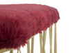 Panca Amelie Bordeaux cm 91,5x40,5x46 (7)