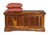 Bizzotto Panca con contenitore in legno Chateaux Naturale
