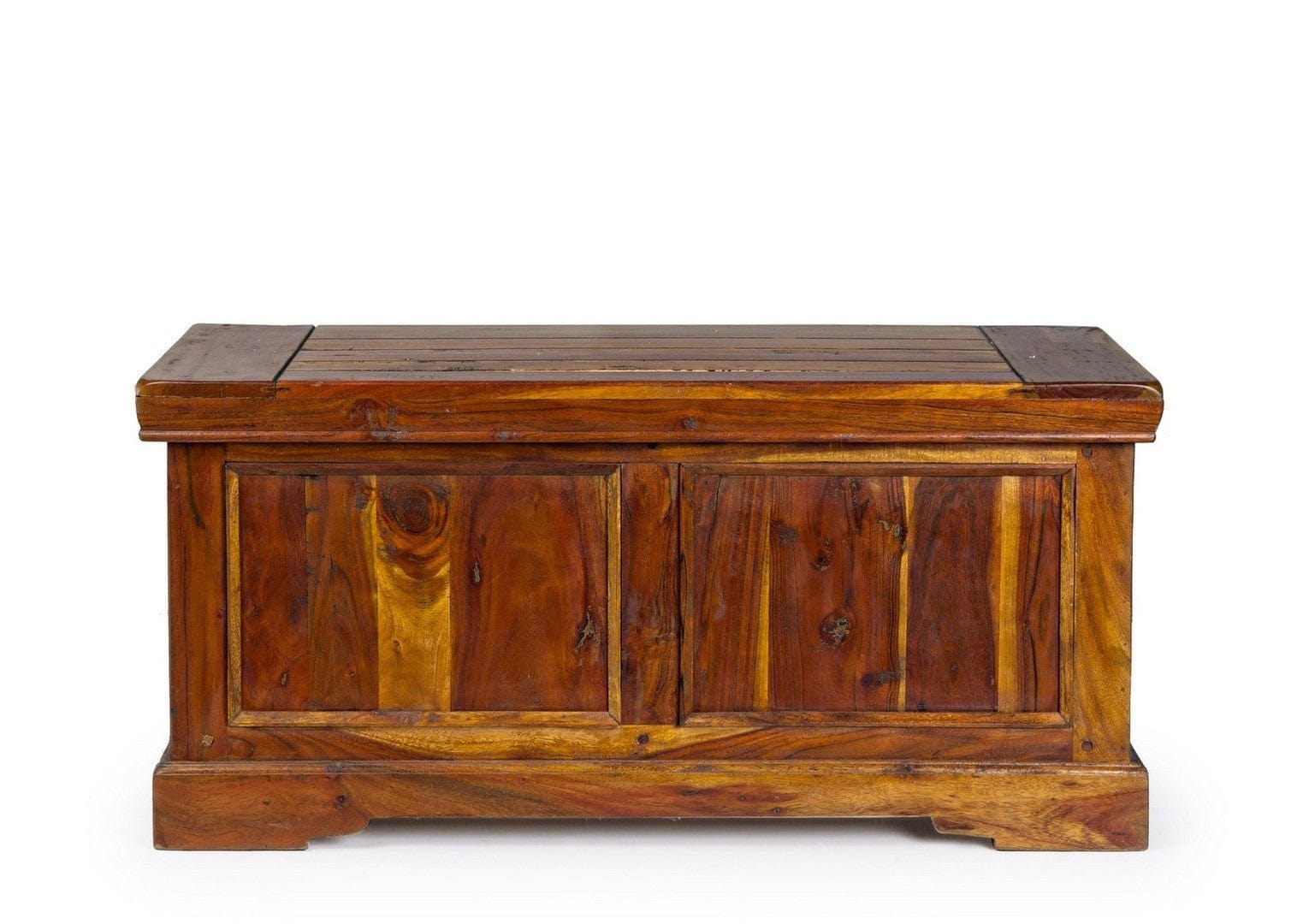 Bizzotto Panca con contenitore in legno Chateaux Naturale