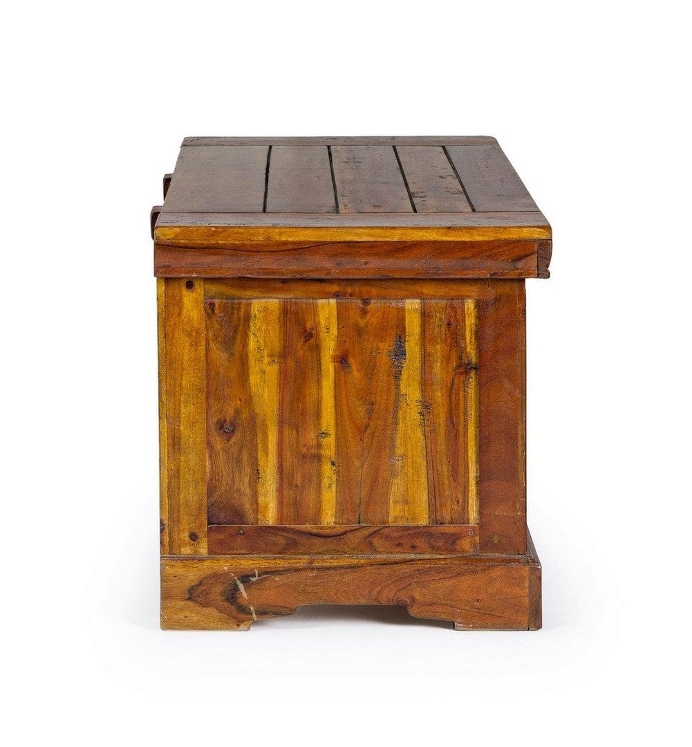 Bizzotto Panca con contenitore in legno Chateaux Naturale