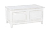 Bizzotto Panca con contenitore in legno Colette Bianco