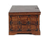 Bizzotto Panca con contenitore in legno Jaipur Noce