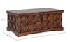Bizzotto Panca con contenitore in legno Jaipur Noce