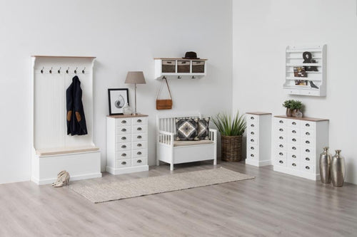 Panca con contenitore in MDF Aster Beige (1)