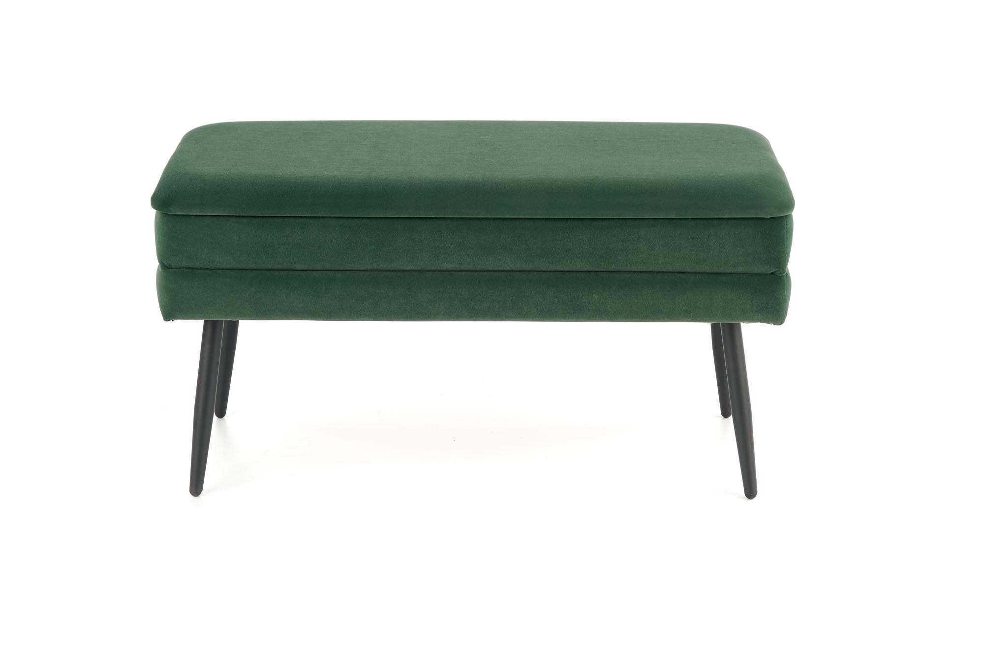 Halmar Panca con contenitore in velluto Velante Verde
