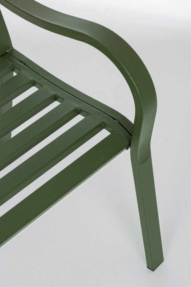 Bizzotto Panca da giardino Janelle Verde