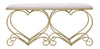Panca Heart Rosa cm 105x37,5x51,5