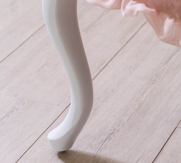 Panca imbottita con tessuto e gambe in legno Dream Somon, l92xL43xH45 cm (4)