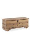 Panca in legno con contenitore Teak Anne Grande Naturale