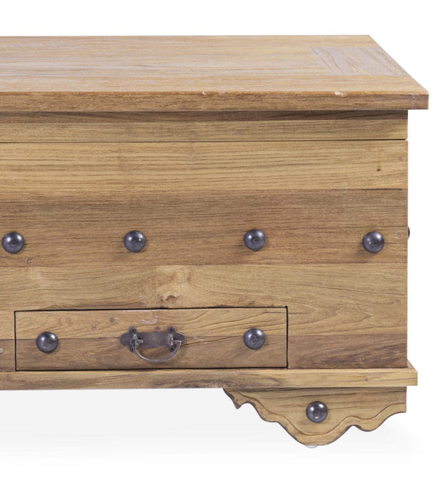Panca in legno con contenitore Teak Anne Grande Naturale (5)