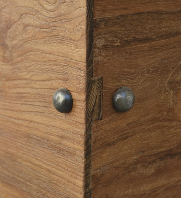 Panca in legno con contenitore Teak Anne Piccola Noce (7)