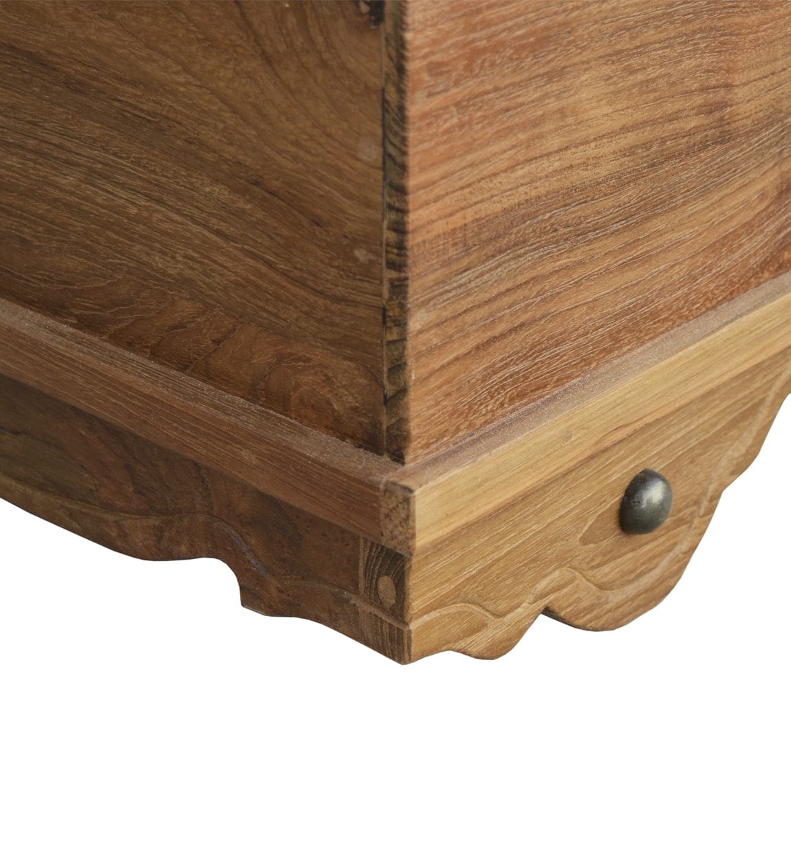 Panca in legno con contenitore Teak Anne Piccola Noce (8)