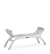 Panca in legno Yuyu Bianco