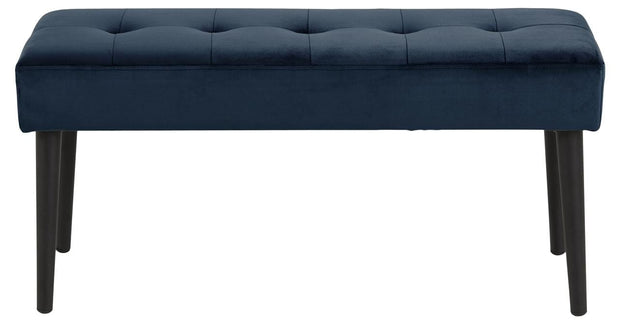 Panca in velluto Glory Blu