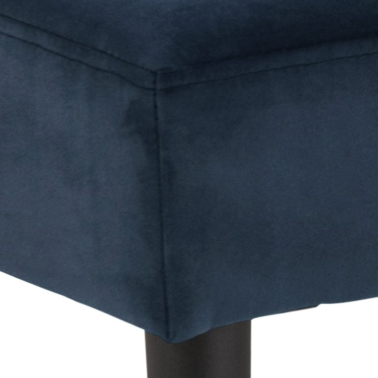Panca in velluto Glory Blu (4)