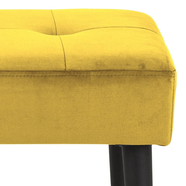 Panca in velluto Glory Giallo (4)