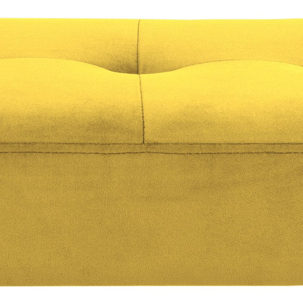 Panca in velluto Glory Giallo (5)