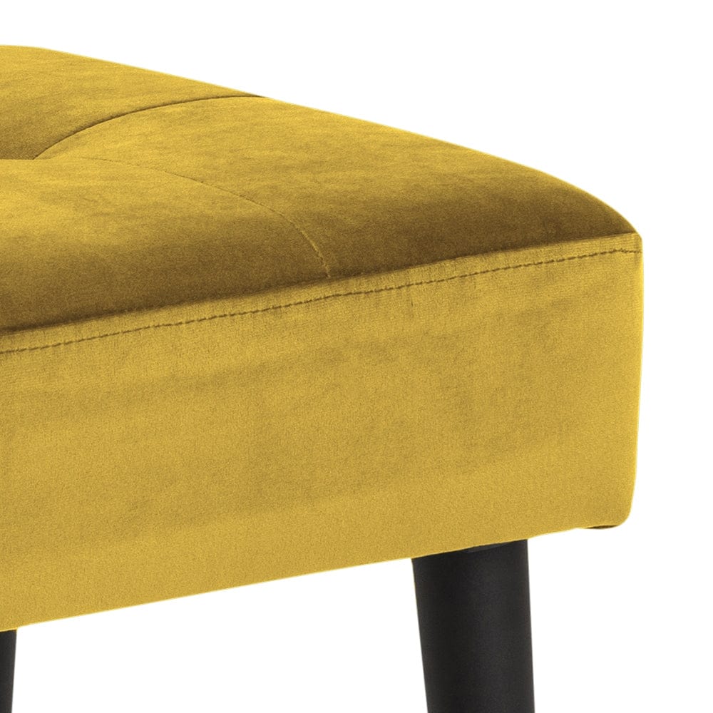 Panca in velluto Glory Giallo (6)