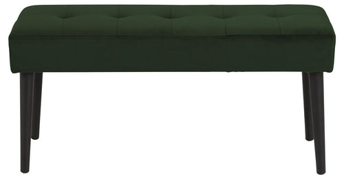 Panca in velluto Glory Verde