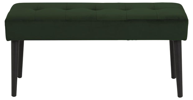 Panca in velluto Glory Verde