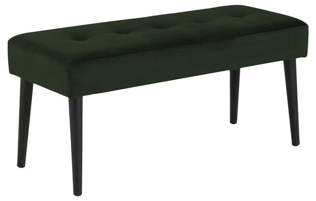 Panca in velluto Glory Verde (2)