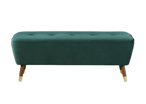 Panca in velluto Palm Verde