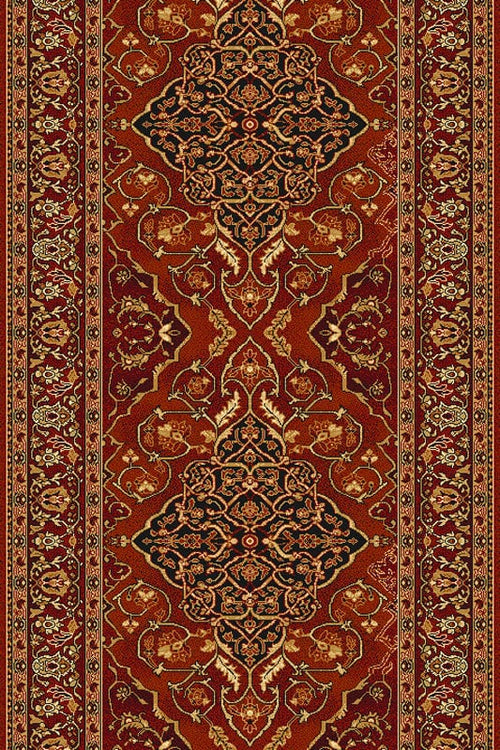 Passatoia Wilton Leyla Ruby Borgogna