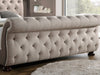 Maesta Pat premium tapitat cu stofa Bellini Dark Beige