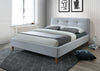 Maesta Pat tapitat cu stofa Hamilton Light Grey