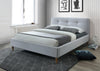 Maesta Pat tapitat cu stofa Hamilton Light Grey